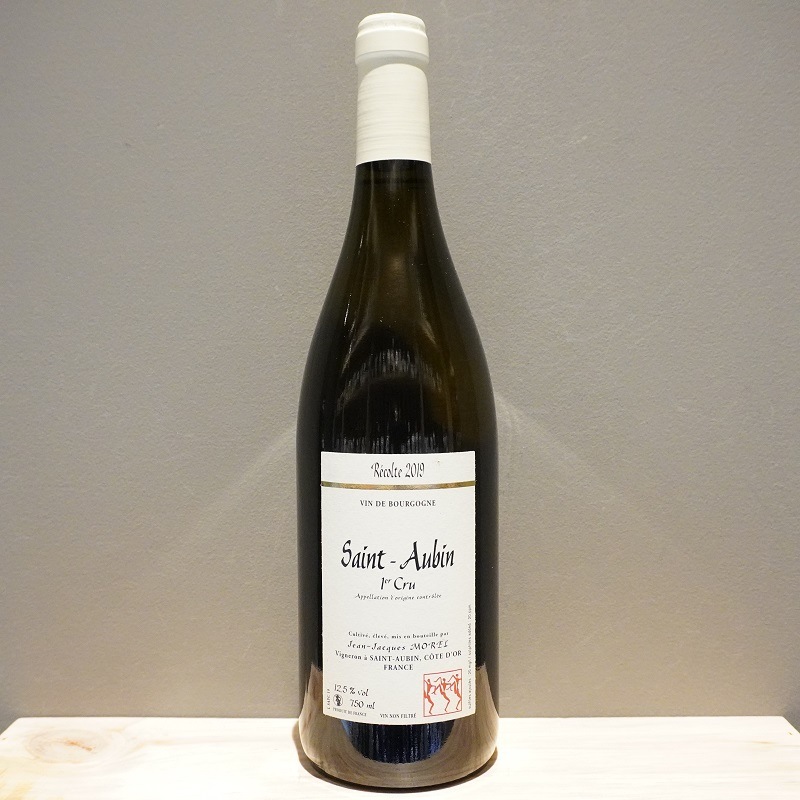ジャン・ジャック・モレル サン・トーバン・ブラン プルミエ・レ・コンブ・オー・スッド 2018 JeanJacques Morel St.Aubin 1er Cru Les Combes