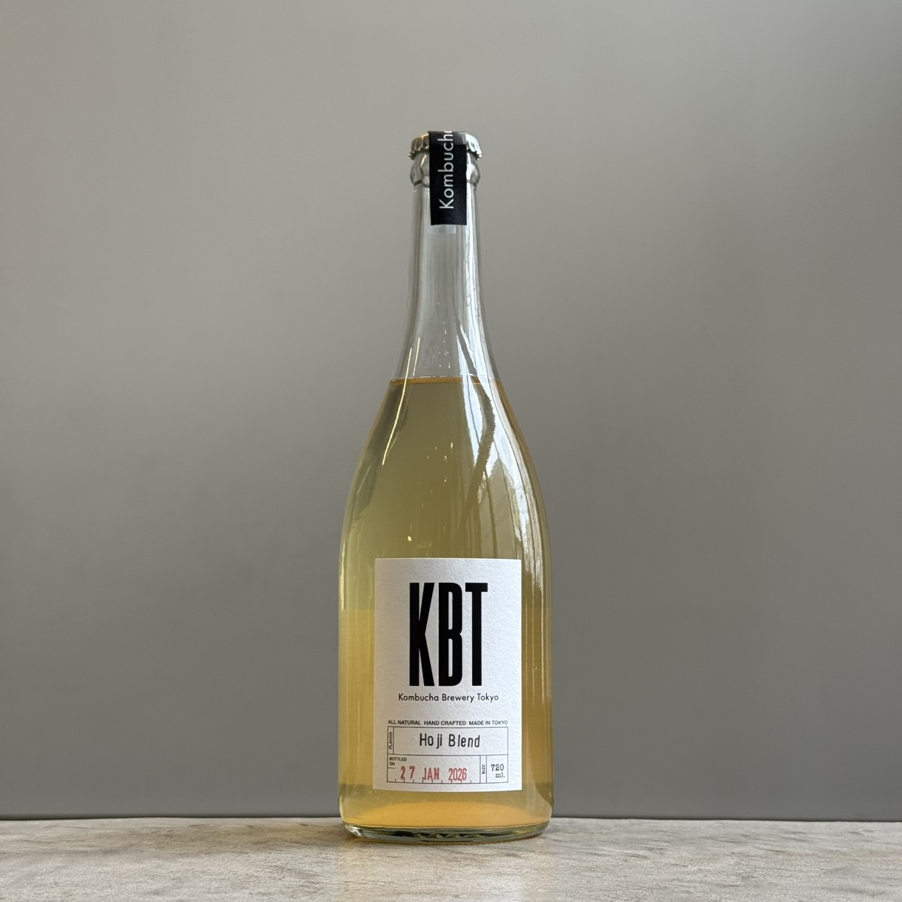 KBT コンブチャ ほうじ茶ブレンド ノンアルコール 720ml<br>KBT