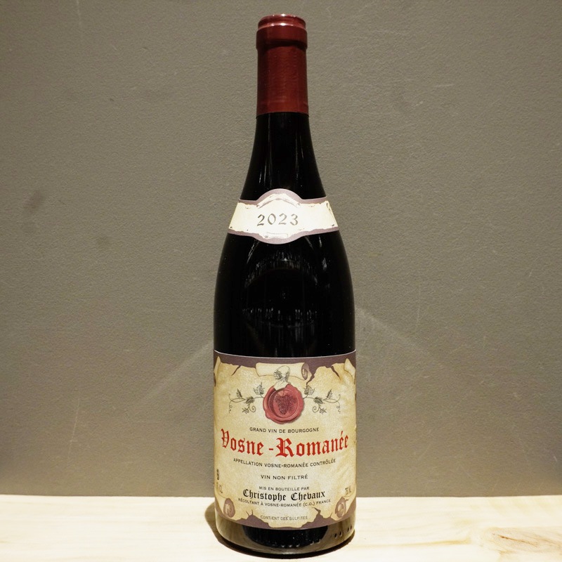 クリストフ・シュヴォー ヴォーヌ・ロマネ 2023 赤 750ml<br
