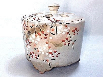 香炉・香立》清水焼香炉 乾山手・さくら（紙箱付） | お香/香炉/伝統