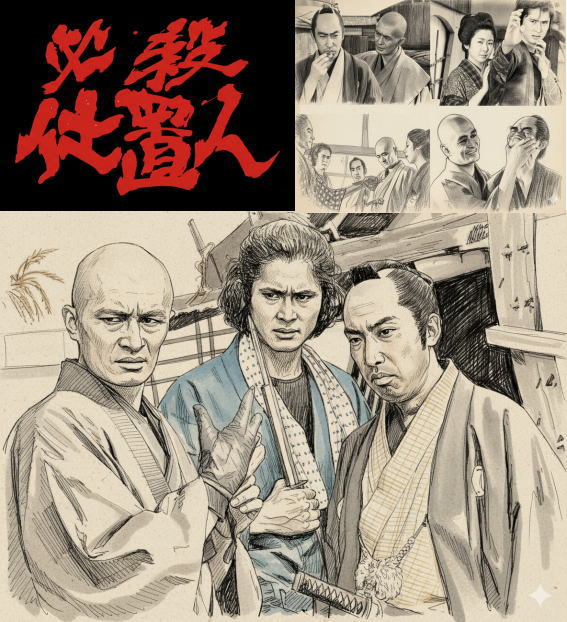 必殺仕置人 -念仏の鉄, 棺桶の錠, 中村主水-（Blu-ray6枚組/送料