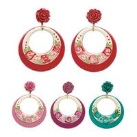 イベリア　フラメンコツーピース　黒と赤 美品　高級刺繍フリル HERMOSA フラメンコ衣装ならイベリアで