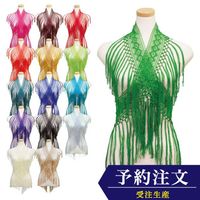 フラメンコ　マントンシージョ　ブロンズ　光沢レース　ロングフレコ　スペイン製 52c9ff38790b2e23a18c583f65659f