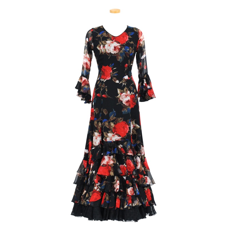 MV-2401 スペイン製ワンピース ブラック花柄 | すべての商品  