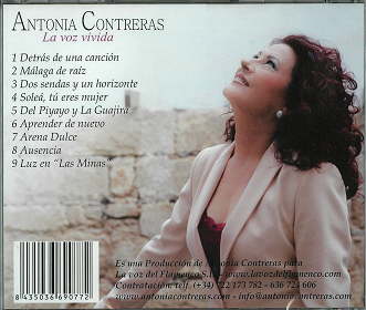 òAntonia Contreras / La voz vivida ȥ˥ȥ饹 / 顦ܥӥӥ1Τߥ᡼زġ