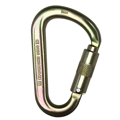スチール HMS スーパーセーフ カラビナ | TREE CLIMBING WORLD