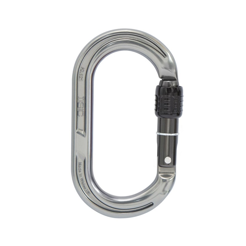 ISC ߥ˥ Х 塼 ӥ / Aluminium Oval Karabiner Screwgate