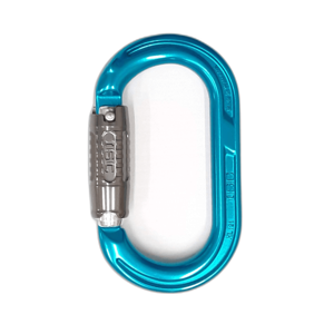 ߥ˥ Х ѡ ӥ  / Aluminium Oval Karabiner Supersafe Turquoise