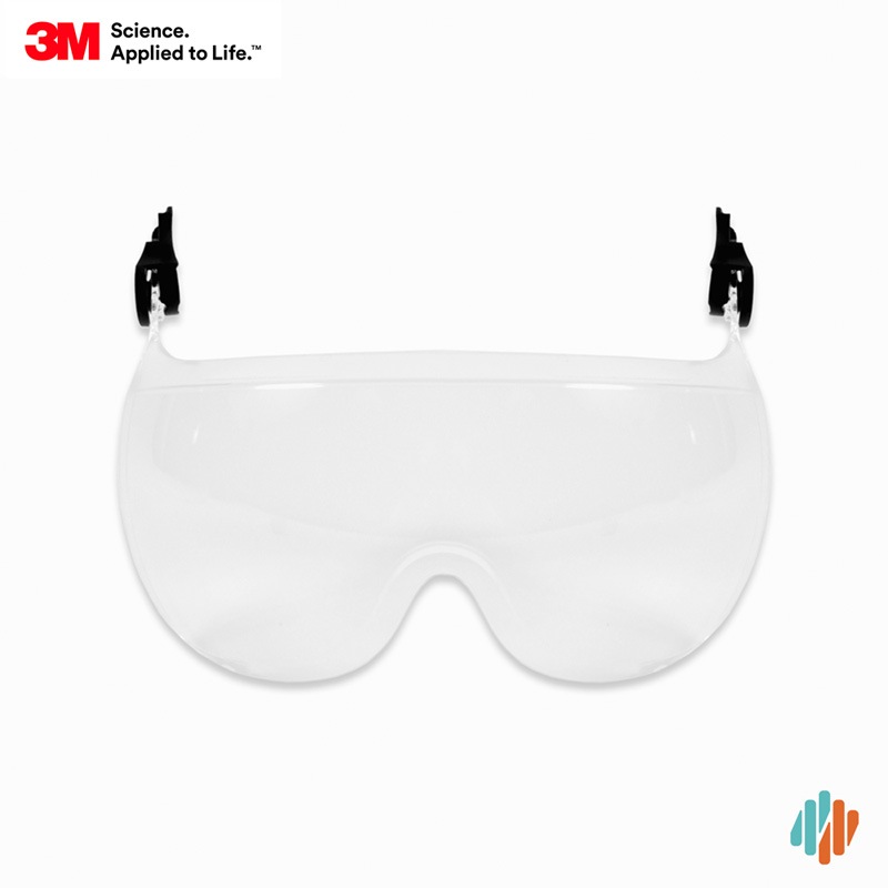 3M X5000用ショートバイザー クリア | TREE CLIMBING WORLD