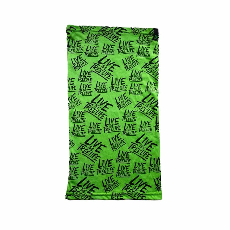 Arbortec LTTL ネックバフ ライムブラック | TREE CLIMBING WORLD