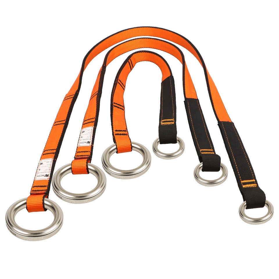�Υå� �եꥯ����󥻡��С� �������� �������� �����ե�� 122cm / Notch Equipment Friction Savers with Steel Wear Safe Rings 24in