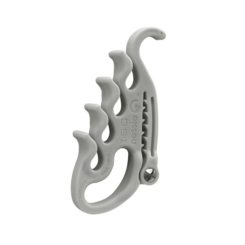 ISC �ͥå��� ���䡼�ɥ���å� ���졼 / NESSIE Lanyard Management Clip Grey 