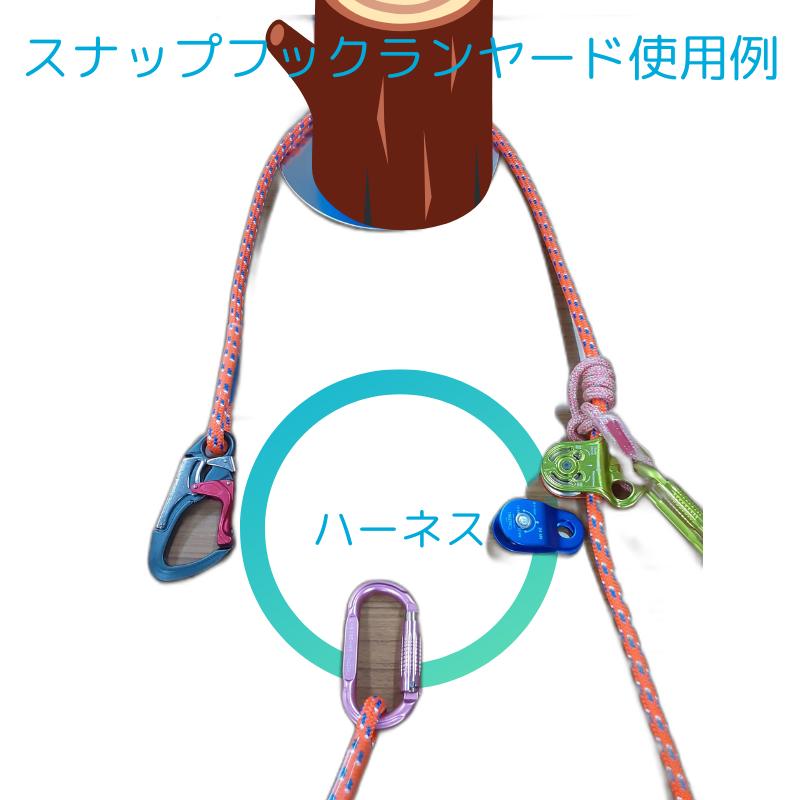 TG Shop!!】Arbpro XS ランヤード セット 10m Assembly ツリー