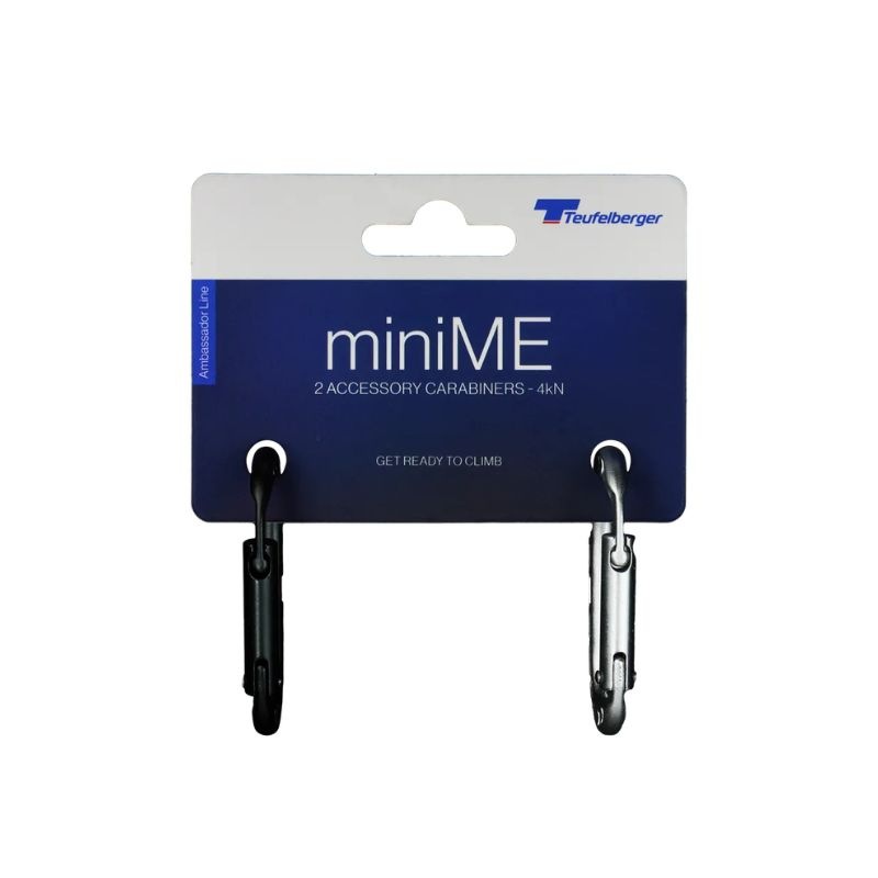 Teufelberger �ߥ˥ߡ����ʥåץ���ӥ� ���졼/����С� miniME Snap carabiners