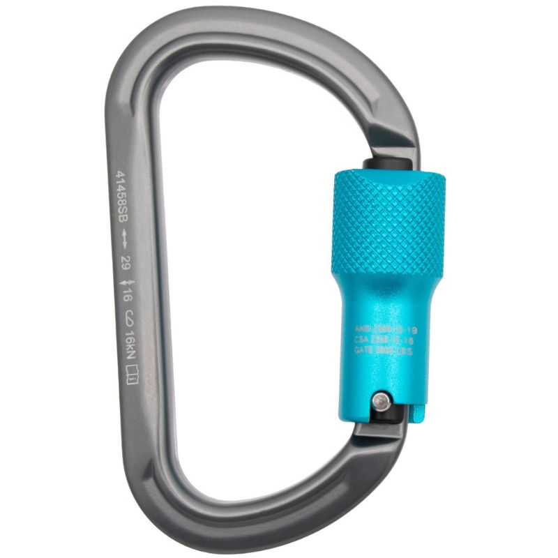 NOTCH ���ե��åȥ����Х� ����ߥ���ӥ� Offset Oval 3600lb ANSI Aluminum Carabiner