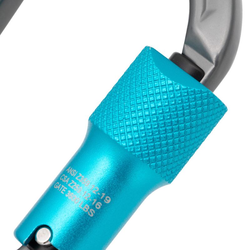 NOTCH ���ե��åȥ����Х� ����ߥ���ӥ� Offset Oval 3600lb ANSI Aluminum Carabiner