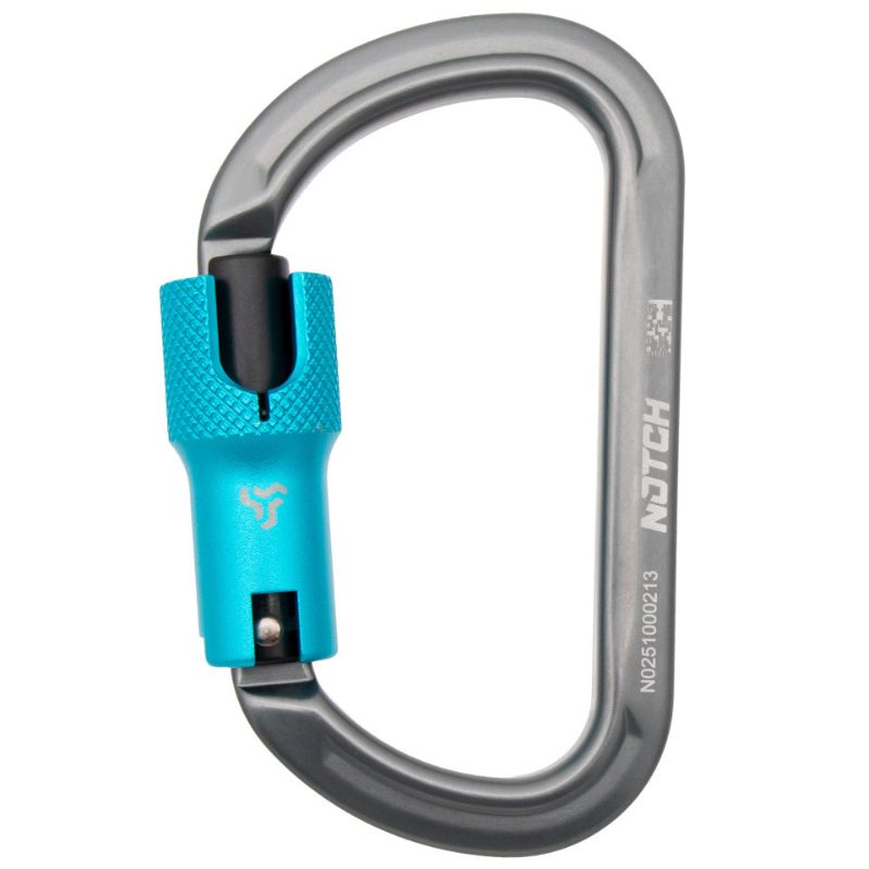 NOTCH ���ե��åȥ����Х� ����ߥ���ӥ� Offset Oval 3600lb ANSI Aluminum Carabiner