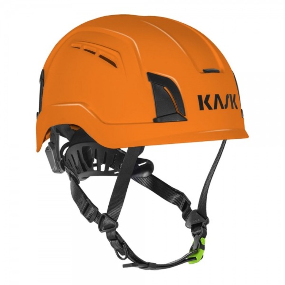 KASK ���˥� X2 ������ �إ��å� ����� ANSI Z89.1 Type1,2 Class C KASK Zenith X2 Air Helmet- Orange