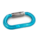 ISC ߥ˥ Х ѡ ӥ  / Aluminium Oval Karabiner Supersafe Turquoise