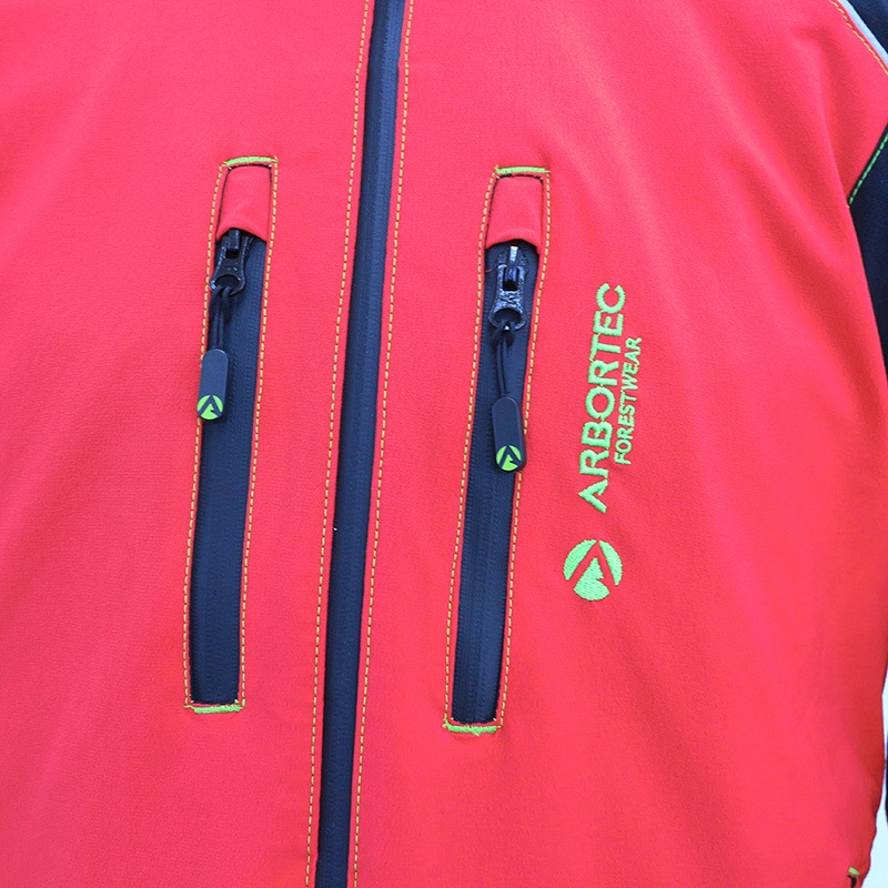 SCL PORTE レッドジャケット M TREEPRO Breatheflex Pro ワークジャケット レッド Size XS | TREE