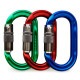 ����ȥ� O ���å������� ����ӥ� 3���� Carabiners ULTRA O  Locksafe Color Coded 3 pack (Red Green Blue) 