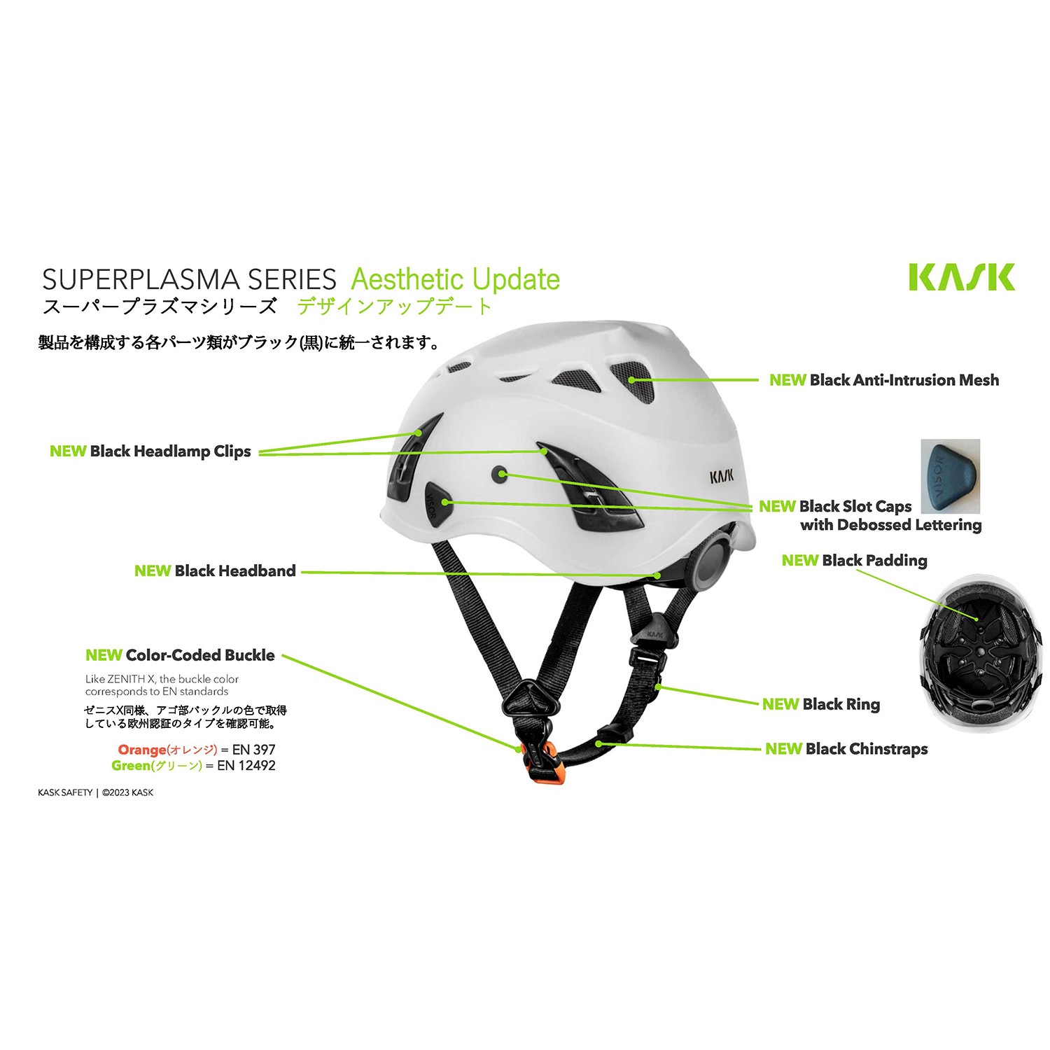 NEW スーパープラズマ ヘルメット PL ブルー / NEW KASK Super Plasma 