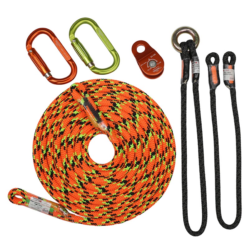 TreeUPポジショニングランヤードセット11mm7m1eye アーボリスト 忙しく