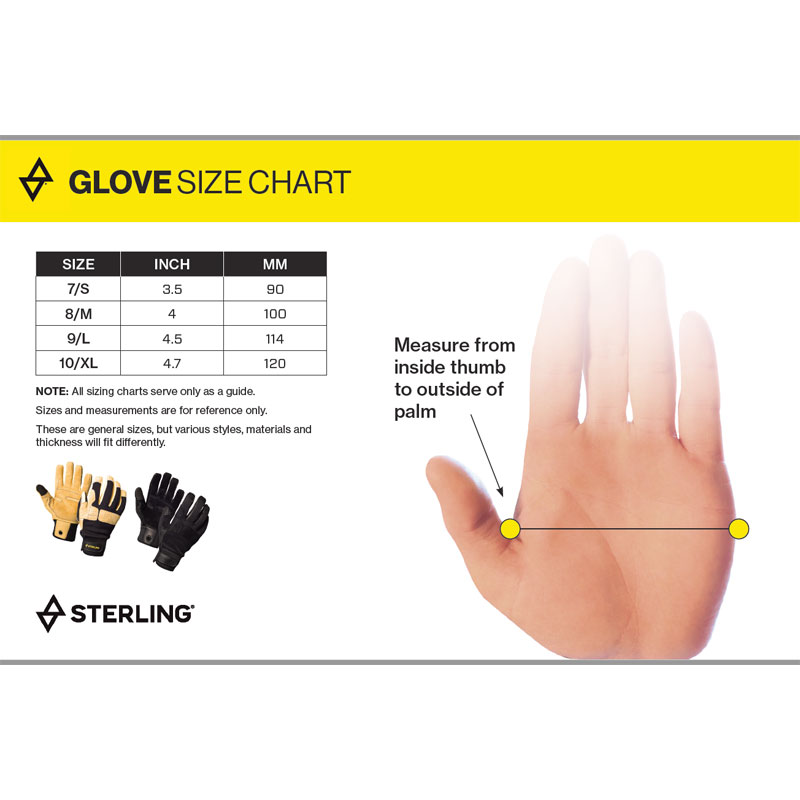 ��������� �١��� ������ �������� �֥�å� S������ / Sterling Beta Rope Gloves size S