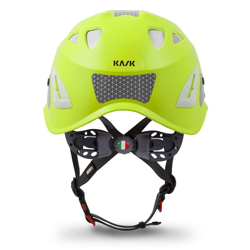 KASK �����ѡ��ץ饺�� Hi-VIZ �إ��å� �饤�� ANSI Z89.1 Class C��KASK Super Plasma Hi-Viz Helmets Lime 