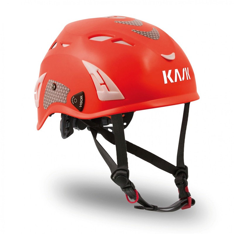 KASK �����ѡ��ץ饺�� Hi-VIZ �إ��å� ��å� ANSI Z89.1 Class C��KASK Super Plasma Hi-Viz Helmets Red 