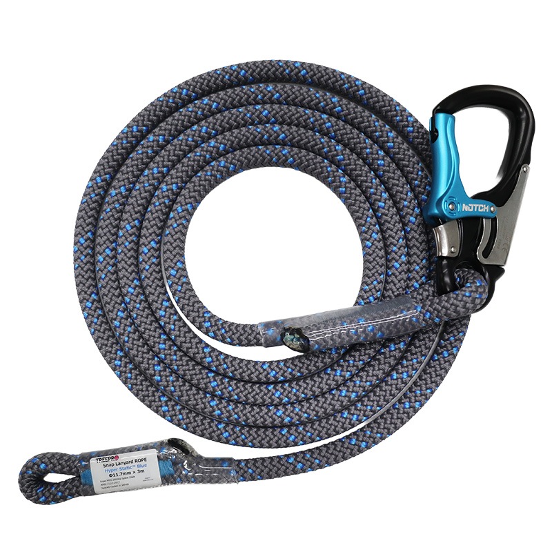 TREEPRO �ȥ�ץ륢������󥹥ʥåץեå����䡼�� Hyperstatic Blue 4.5�� Triple Action Snap Hook Lanyard 