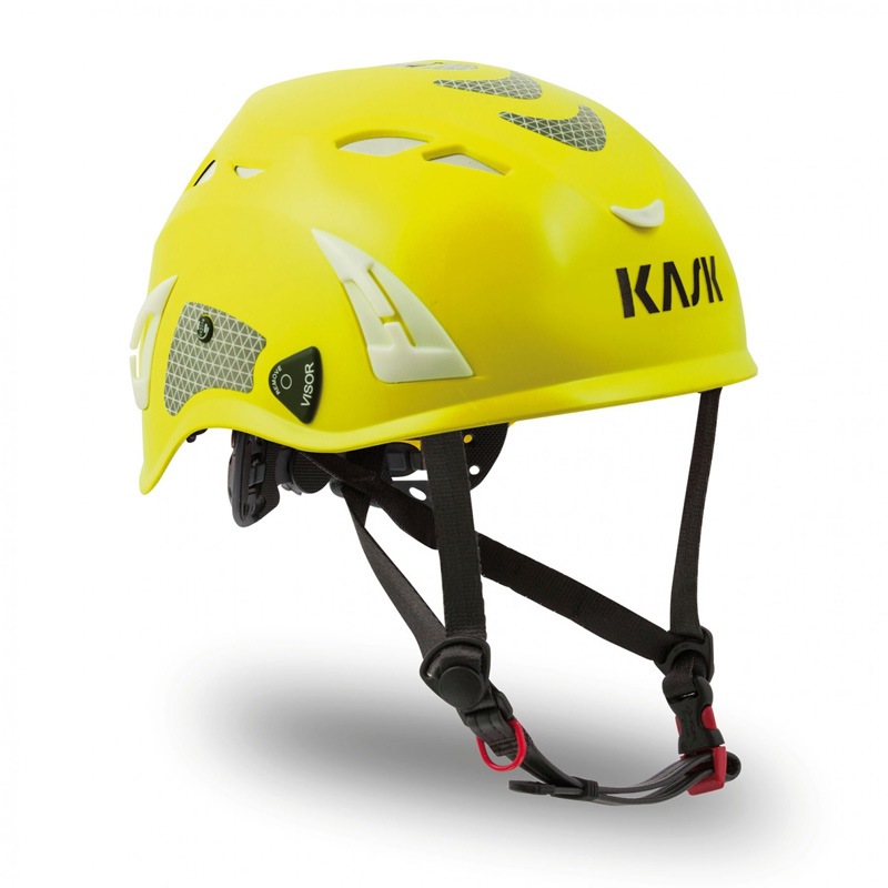 KASK �����ѡ��ץ饺�� Hi-VIZ �إ��å� �������� ANSI Z89.1 Class C��KASK Super Plasma Hi-Viz Helmets Yellow 