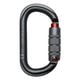 K15TA �ȥ�ץ륢������� ����ߥ����Х륫��ӥ� Aluminium Oval Karabiner 