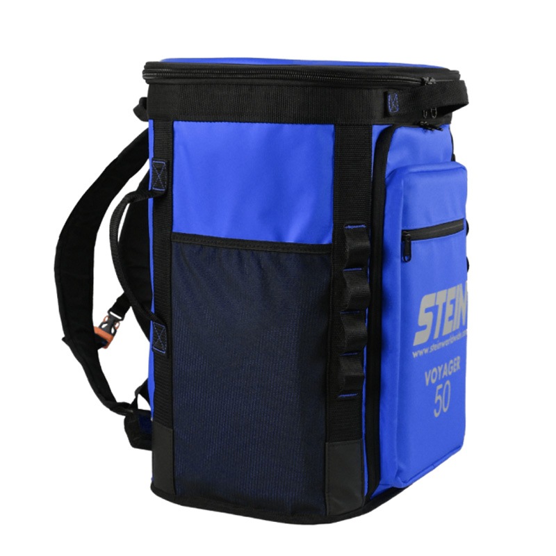 STEIN �ܥ����㡼���ȡ��졼���Хå� 50L �֥롼 �ܡ����15�Хå��դ� VOYAGER 50 Kit Storage Bag Blue Includes VAULT 15