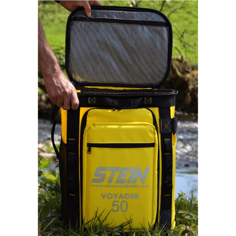 STEIN���ܥ����㡼���ȡ��졼���Хå� 50L �������� �ܡ����15�Хå��դ� VOYAGER 50 Kit Storage Bag Yellow Includes VAULT 15