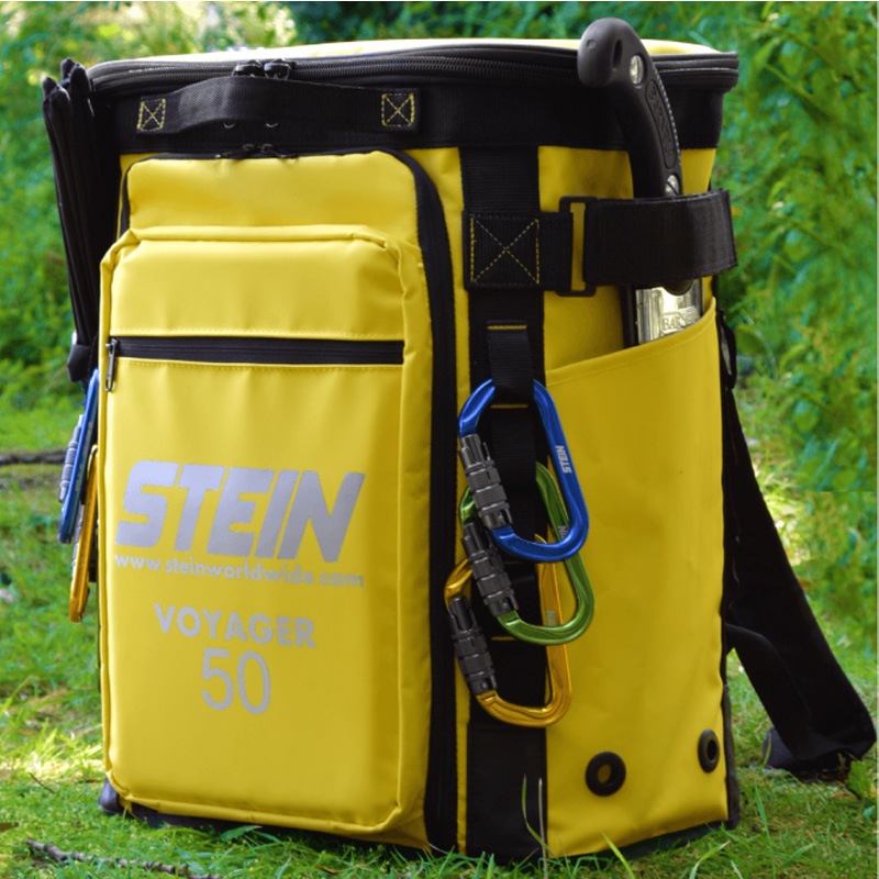 STEIN���ܥ����㡼���ȡ��졼���Хå� 50L �������� �ܡ����15�Хå��դ� VOYAGER 50 Kit Storage Bag Yellow Includes VAULT 15