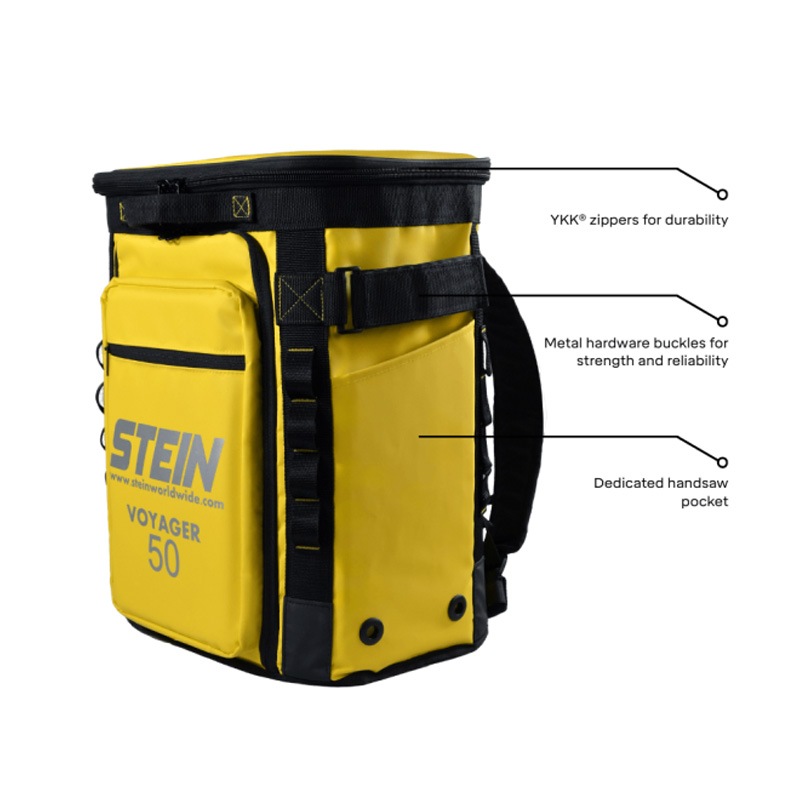 STEIN���ܥ����㡼���ȡ��졼���Хå� 50L �������� �ܡ����15�Хå��դ� VOYAGER 50 Kit Storage Bag Yellow Includes VAULT 15