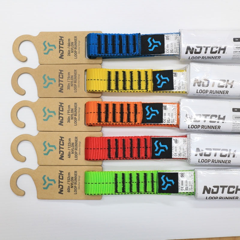 ノッチ ループランナー イエロー 76cm Notch Nylon Loop Runner YELLOW