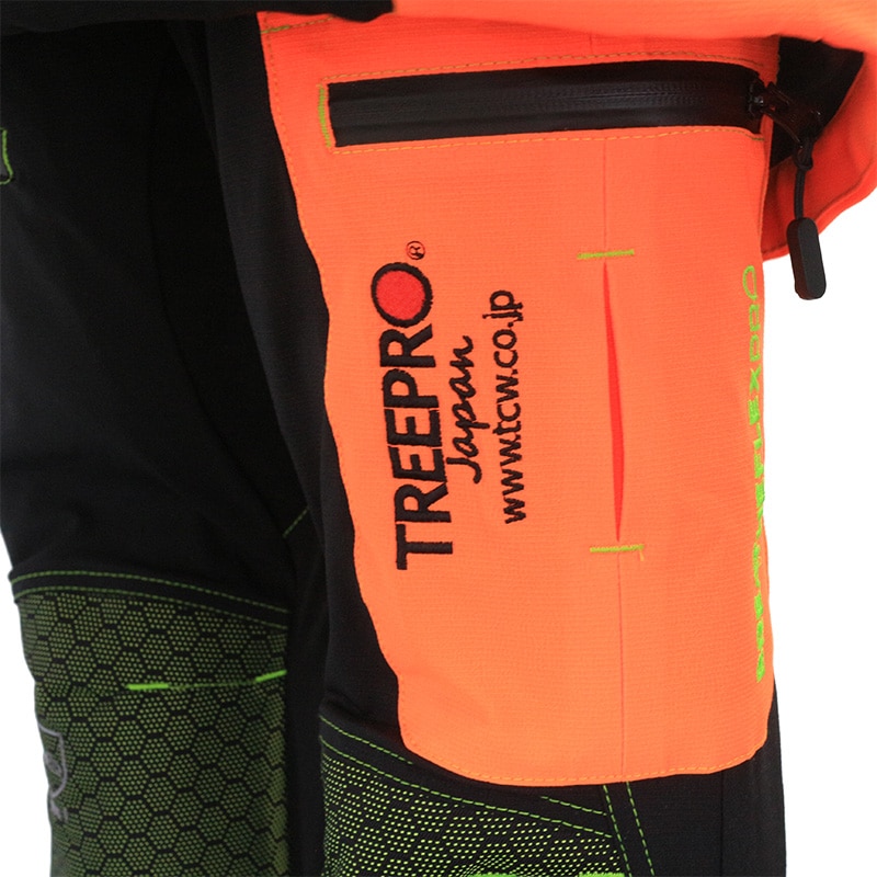 TREEPRO Breatheflex Pro チェンソーパンツ デザインA オレンジM(REG