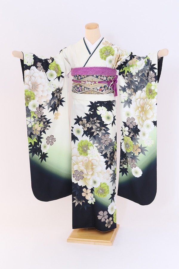 振袖 レンタル 成人式 フルセット 白