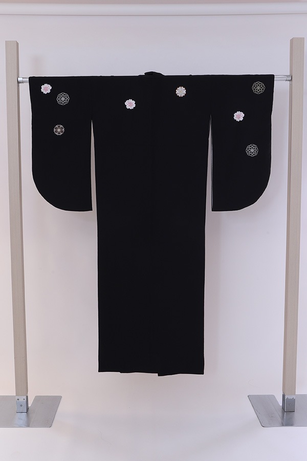 ２尺袖 単品レンタル 黒