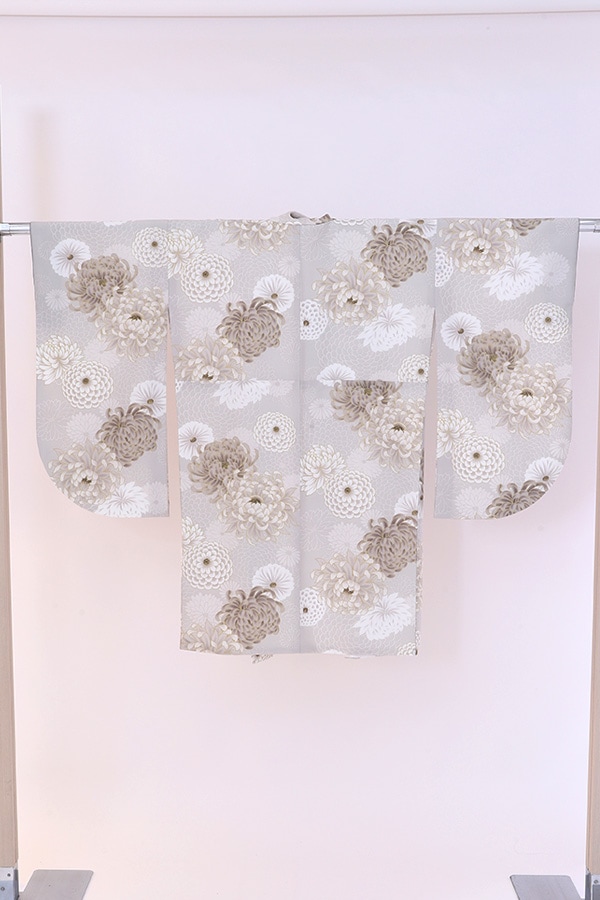 ２尺袖 単品レンタル グレー