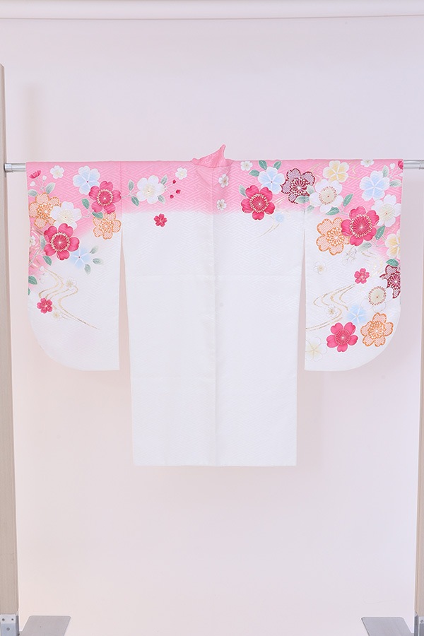 ２尺袖 単品レンタル 白