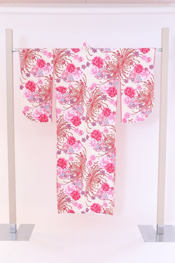 ２尺袖 単品レンタル 白