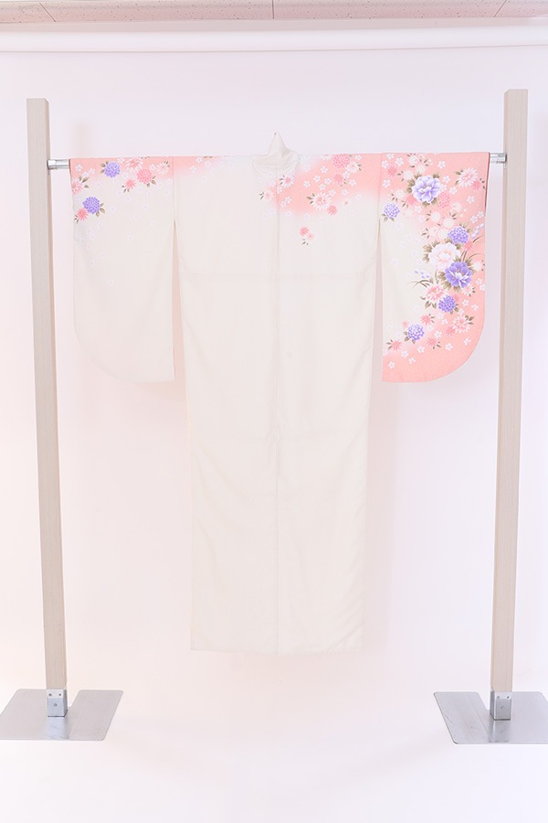 ２尺袖 単品レンタル 白