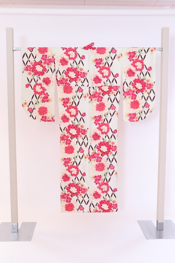 ２尺袖 単品レンタル クリーム