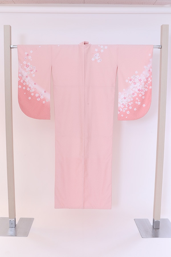 ２尺袖 単品レンタル ピンク