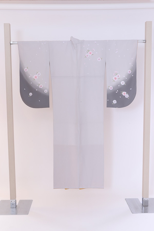 ２尺袖 単品レンタル グレー