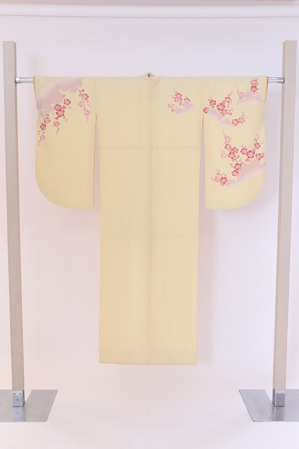 ２尺袖 単品レンタル クリーム