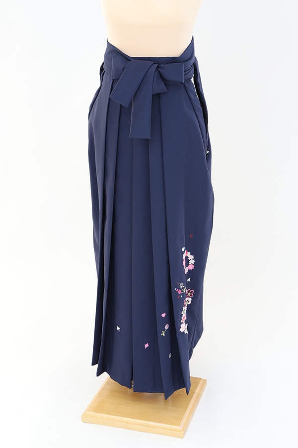 袴 レンタル 紺 刺繍